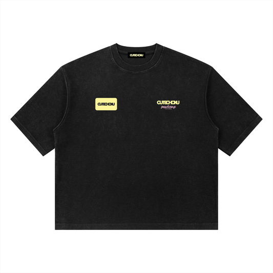 HEAVY WAFFLE BOX TEE
