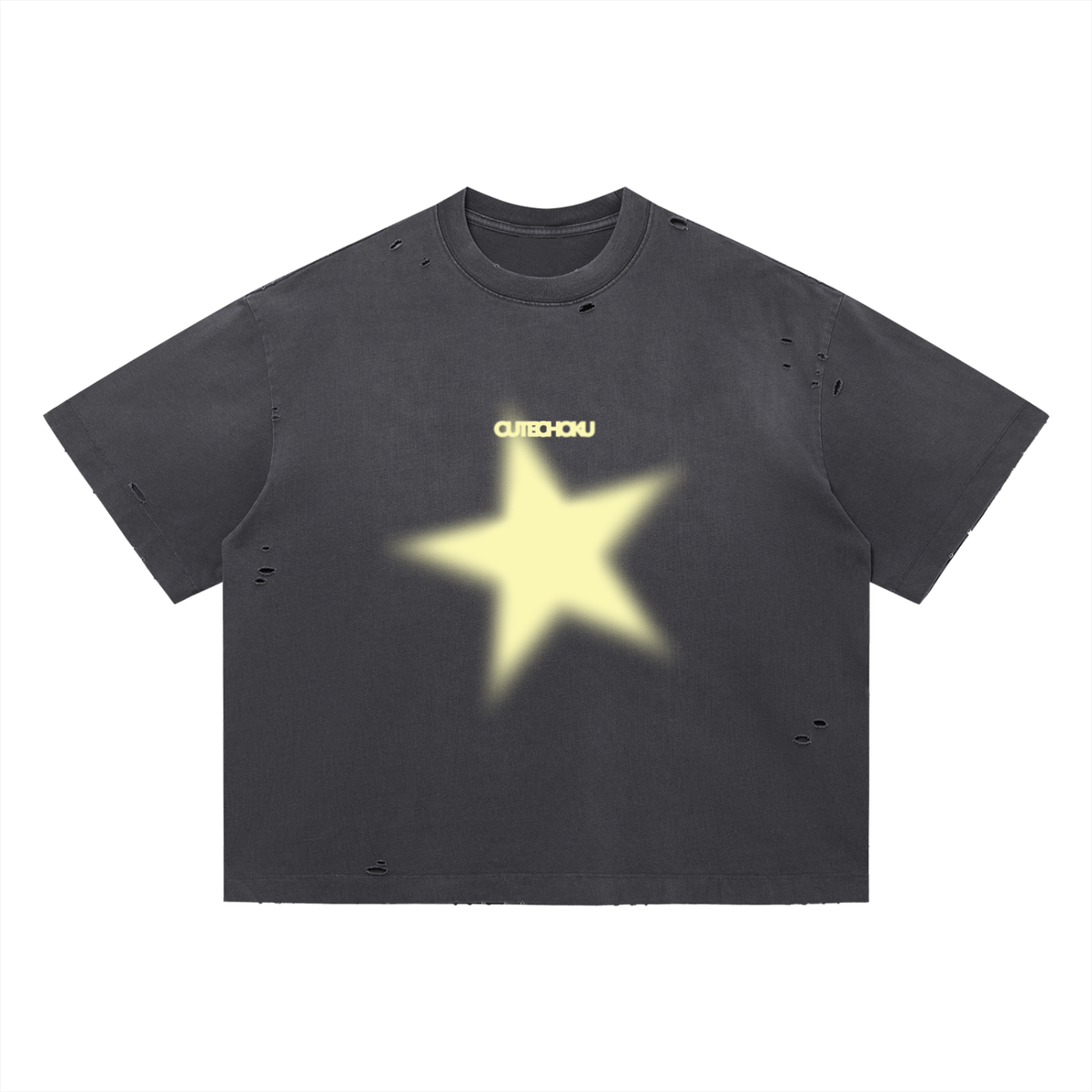 TARGET PRACTICE DISTRESSED TEE