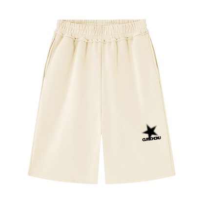 BUTTER TARGET PRACTICE LONG FLEECE SHORTS