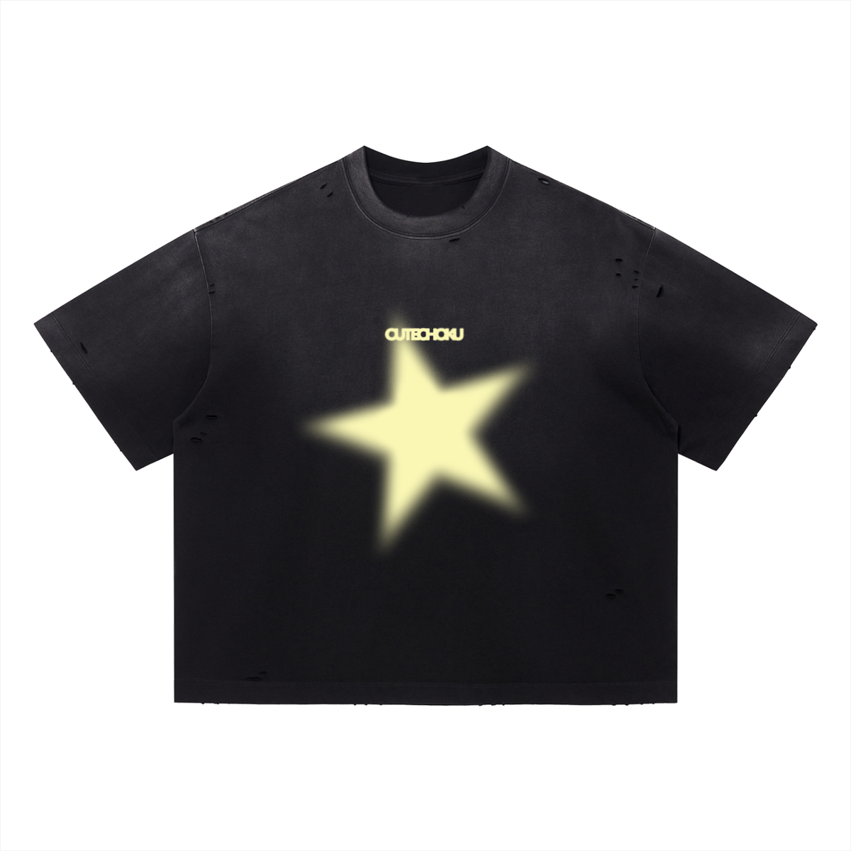 TARGET PRACTICE DISTRESSED TEE