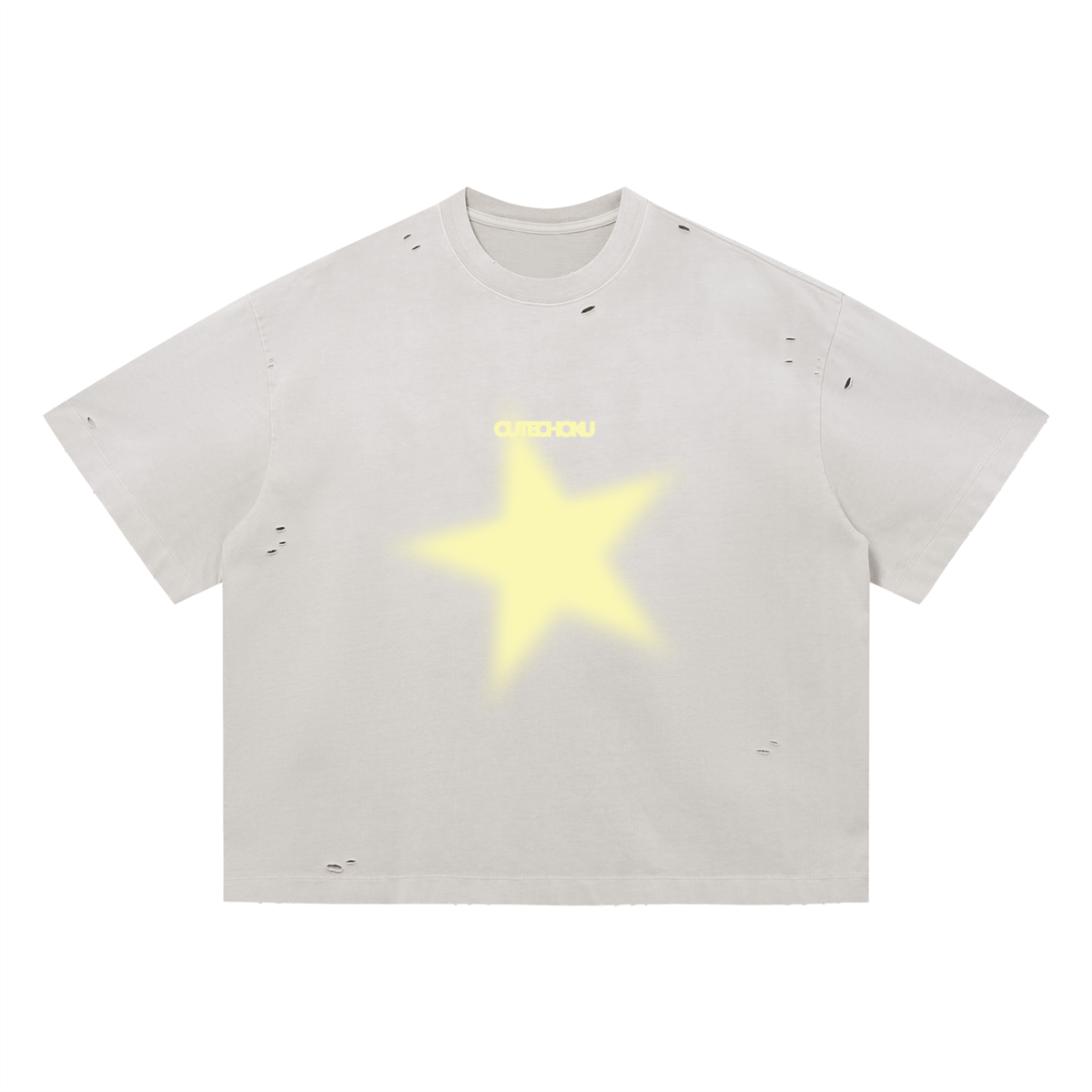 TARGET PRACTICE DISTRESSED TEE