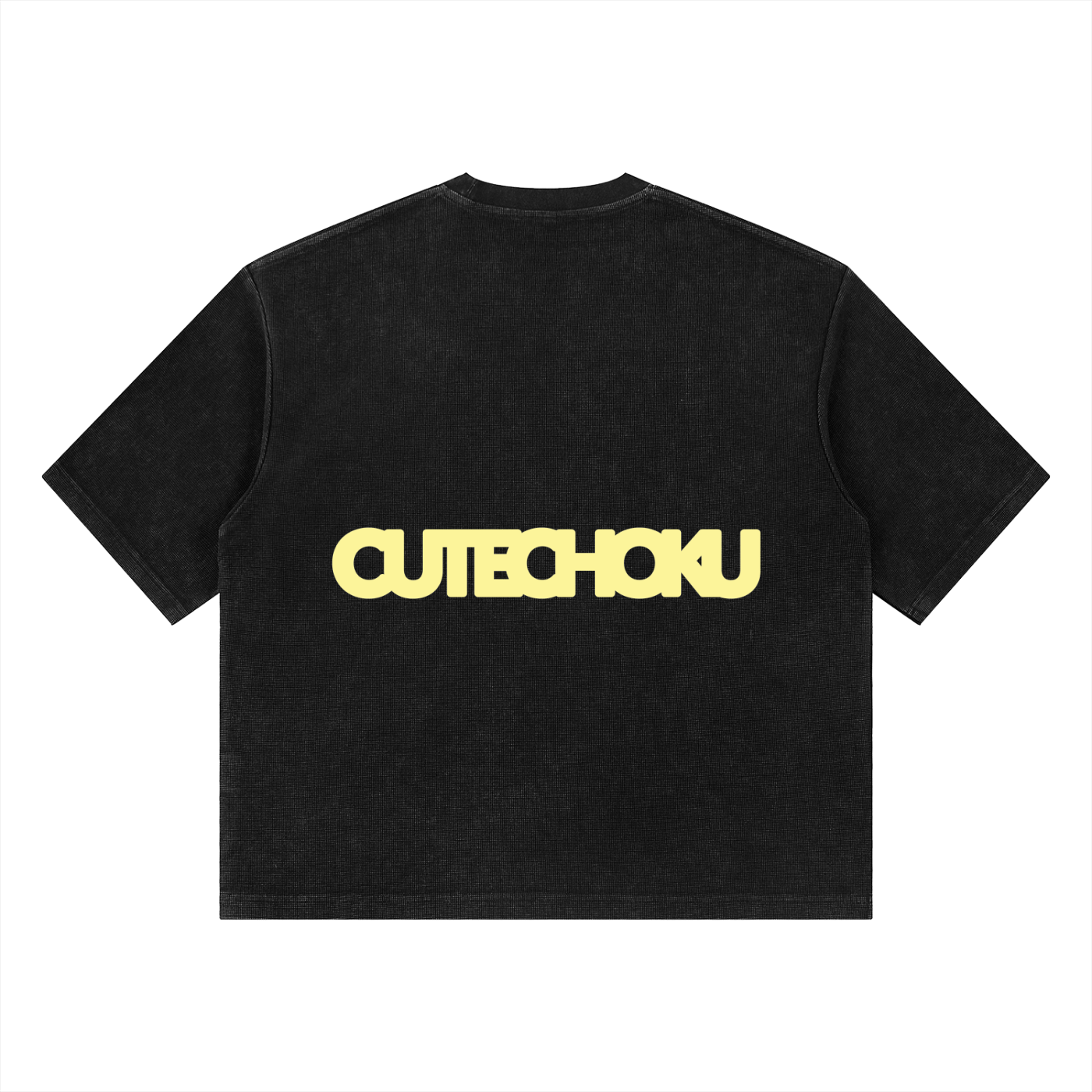 HEAVY WAFFLE BOX TEE