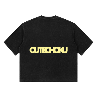 HEAVY WAFFLE BOX TEE